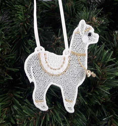 FSL Llama Ornament