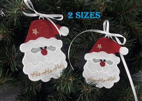 FSL Santa Ornament