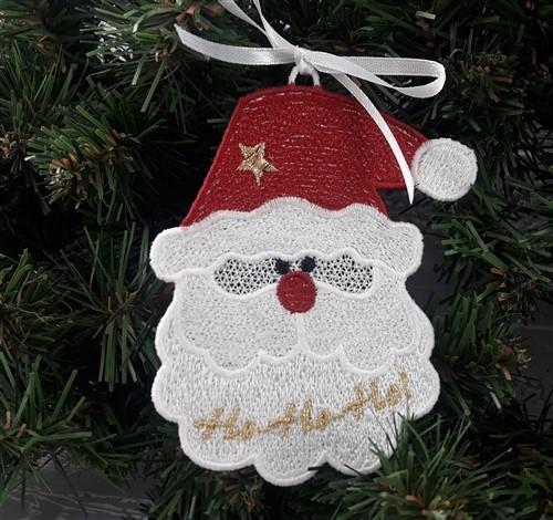 FSL Santa Ornament
