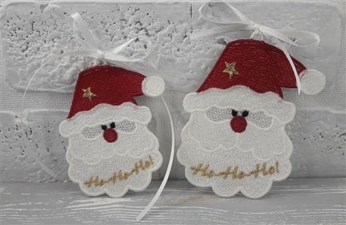 FSL Santa Ornament