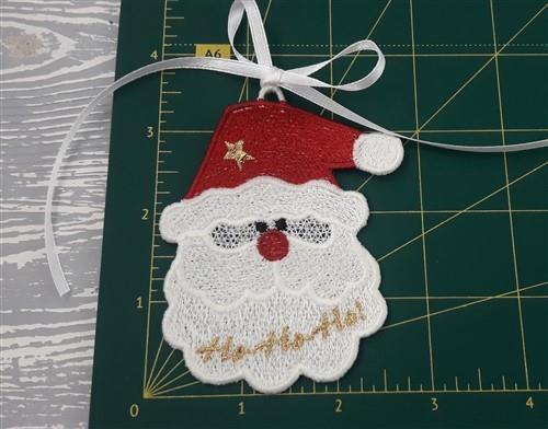 FSL Santa Ornament