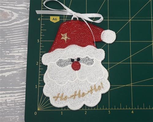 FSL Santa Ornament
