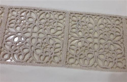 FSL Tatting Square Ornament