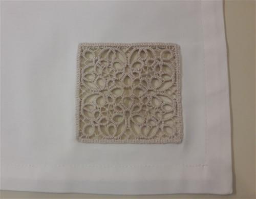FSL Tatting Square Ornament
