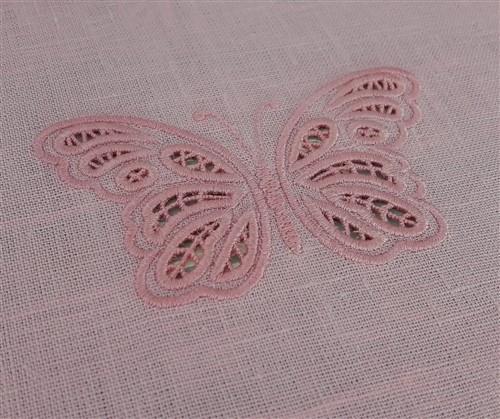 FSL Butterfly Cutwork Richelieu
