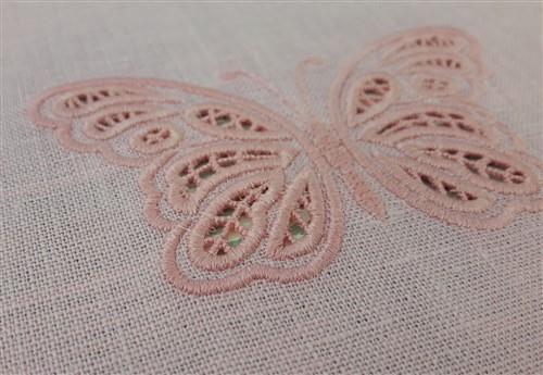 FSL Butterfly Cutwork Richelieu