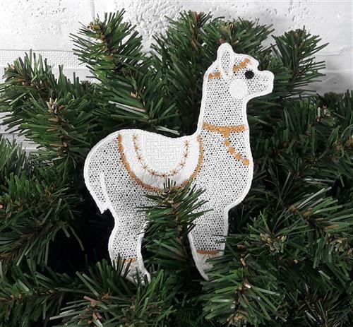 FSL Llama Ornament