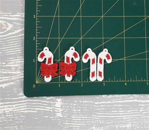 FSL Candy Cane Earrings