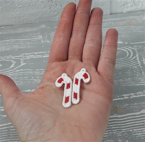 FSL Candy Cane Earrings