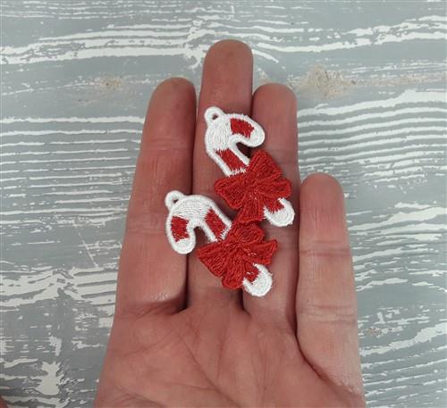 FSL Candy Cane Earrings