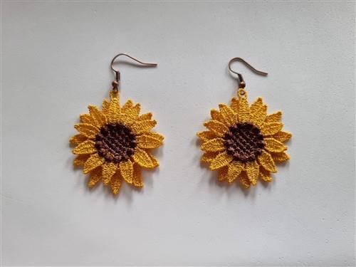 FSL Sunflower Earrings