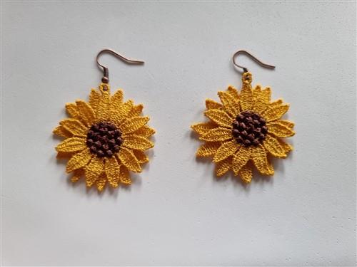 FSL Sunflower Earrings