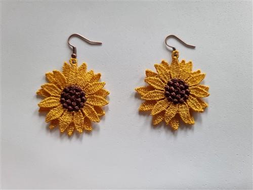FSL Sunflower Earrings