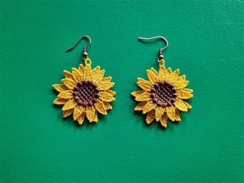 FSL Sunflower Earrings