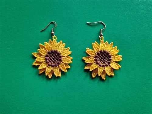 FSL Sunflower Earrings