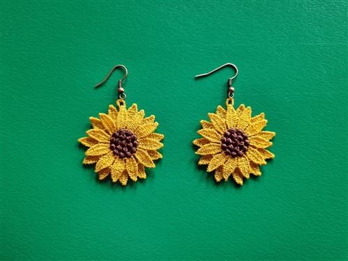 FSL Sunflower Earrings