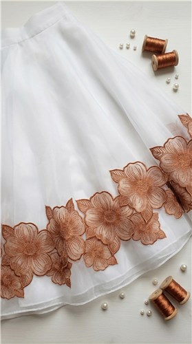 Applique Flower Duo