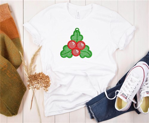 FSL Holly Ornament