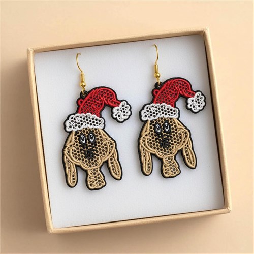FSL Santa's Pup Ornament