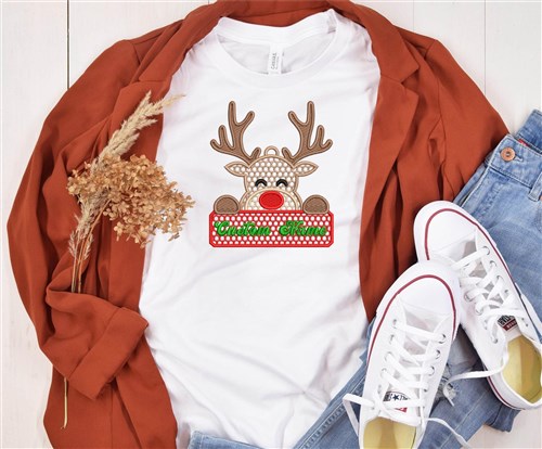 FSL Reindeer Personalized Ornament