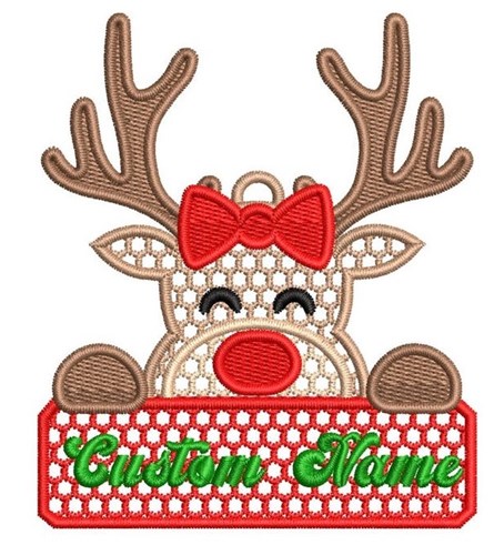FSL Reindeer Ornament