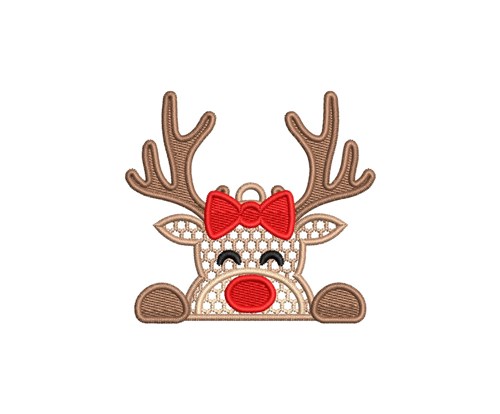 FSL Reindeer Ornament