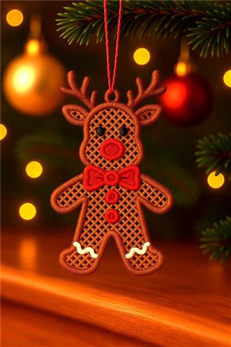 FSL Reindeer Ornament