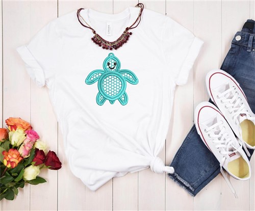FSL Aqua Turtle Keychains