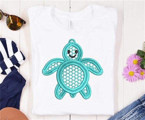 FSL Aqua Turtle Keychains