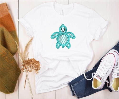 FSL Aqua Turtle Keychains