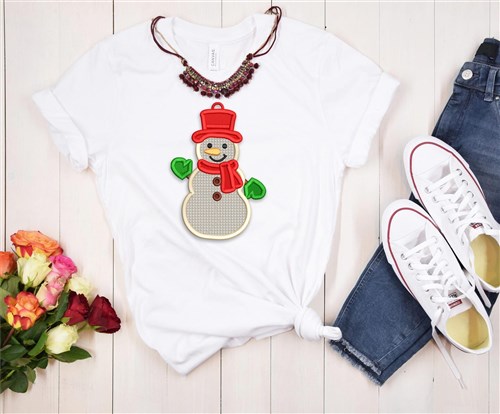 FSL Festive Snowman Charm
