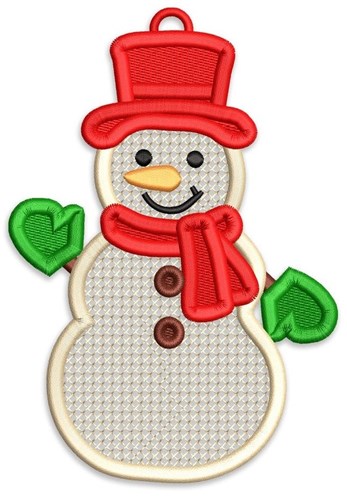 FSL Festive Snowman Charm