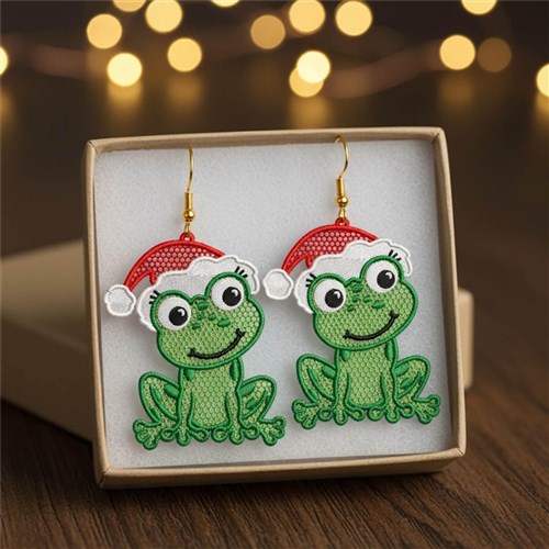FSL Frog Ornament