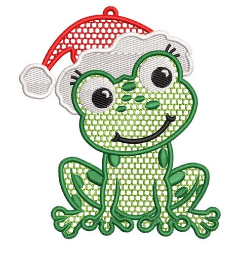 FSL Frog Ornament
