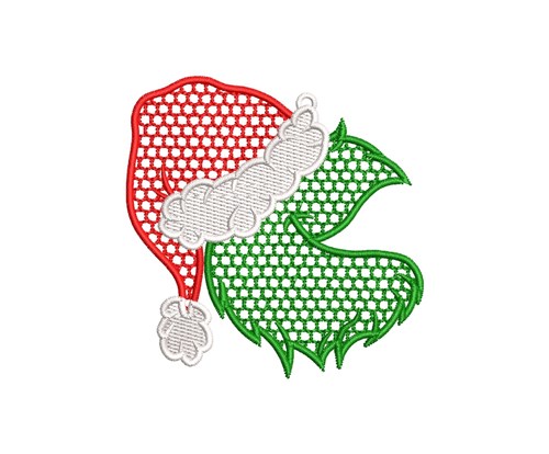 FSL Santa Hat Grinch