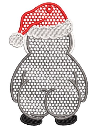 FSL Bear Butt Ornament