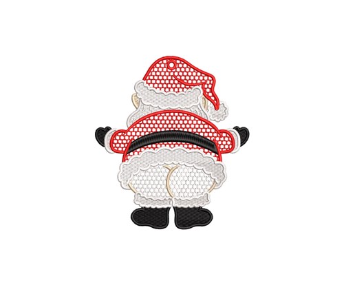 FSL Santa Ornament