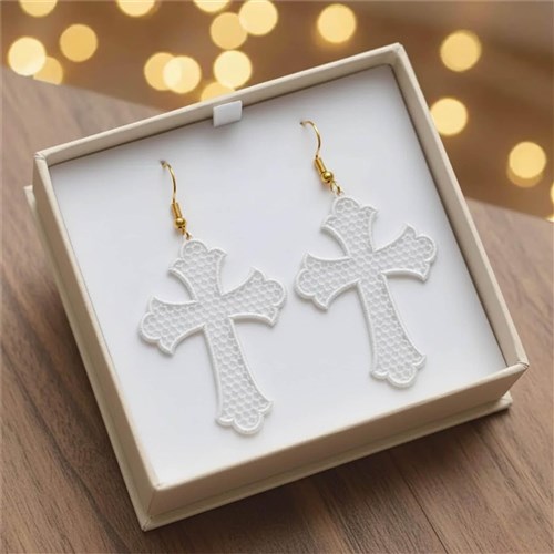 FSL Cross Ornament
