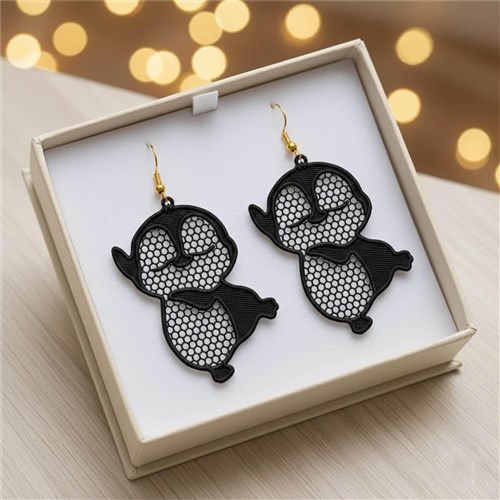 FSL Penguin Earrings