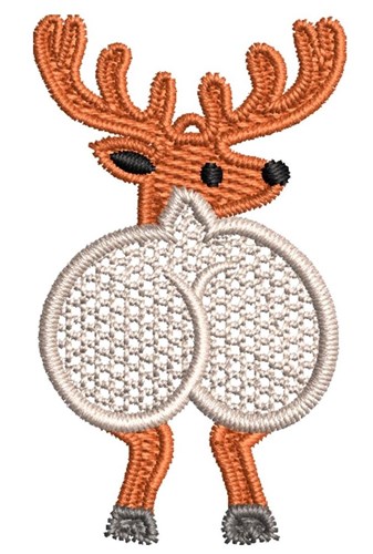 FSL Reindeer Ornament