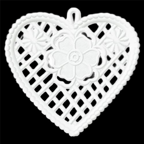 FSL Heart Charm