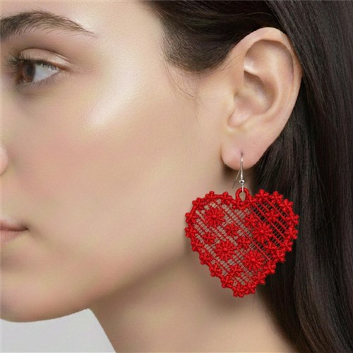 FSL Quilted Heart Earring