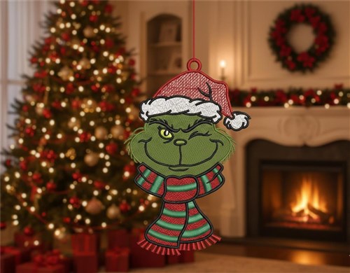 FSL Grinch Head
