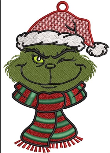 FSL Grinch Head