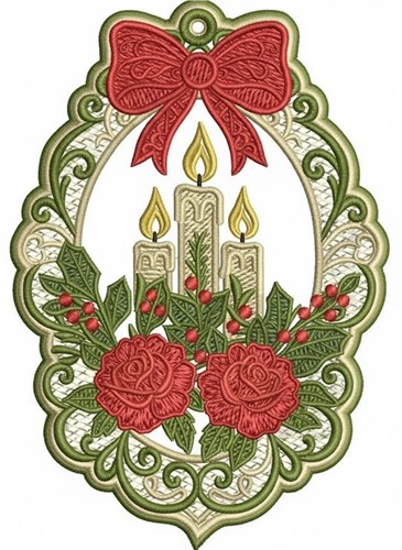 Holiday Candle Glow