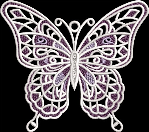 Intricate Butterfly Lace
