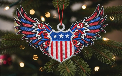 Patriotic Eagle Wings