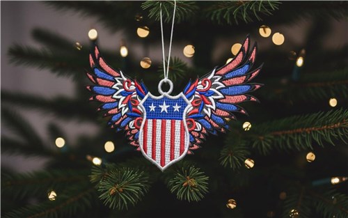 Patriotic Eagle Wings