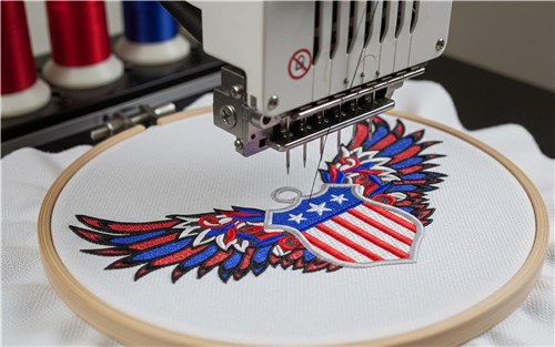 Patriotic Eagle Wings