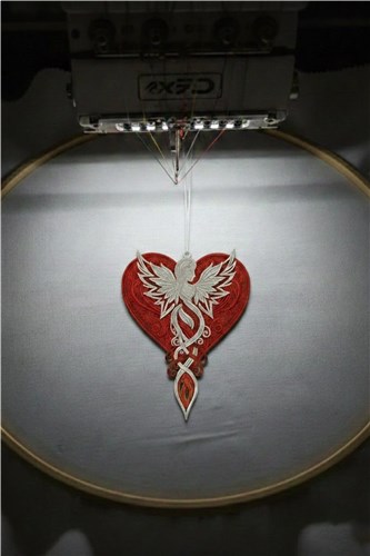 Phoenix Heart Embrace